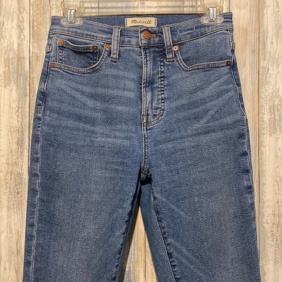 Madewell | Womens Jeans The Perfect Vintage Jean in Finney Wash | 24 - Picture 12 of 14